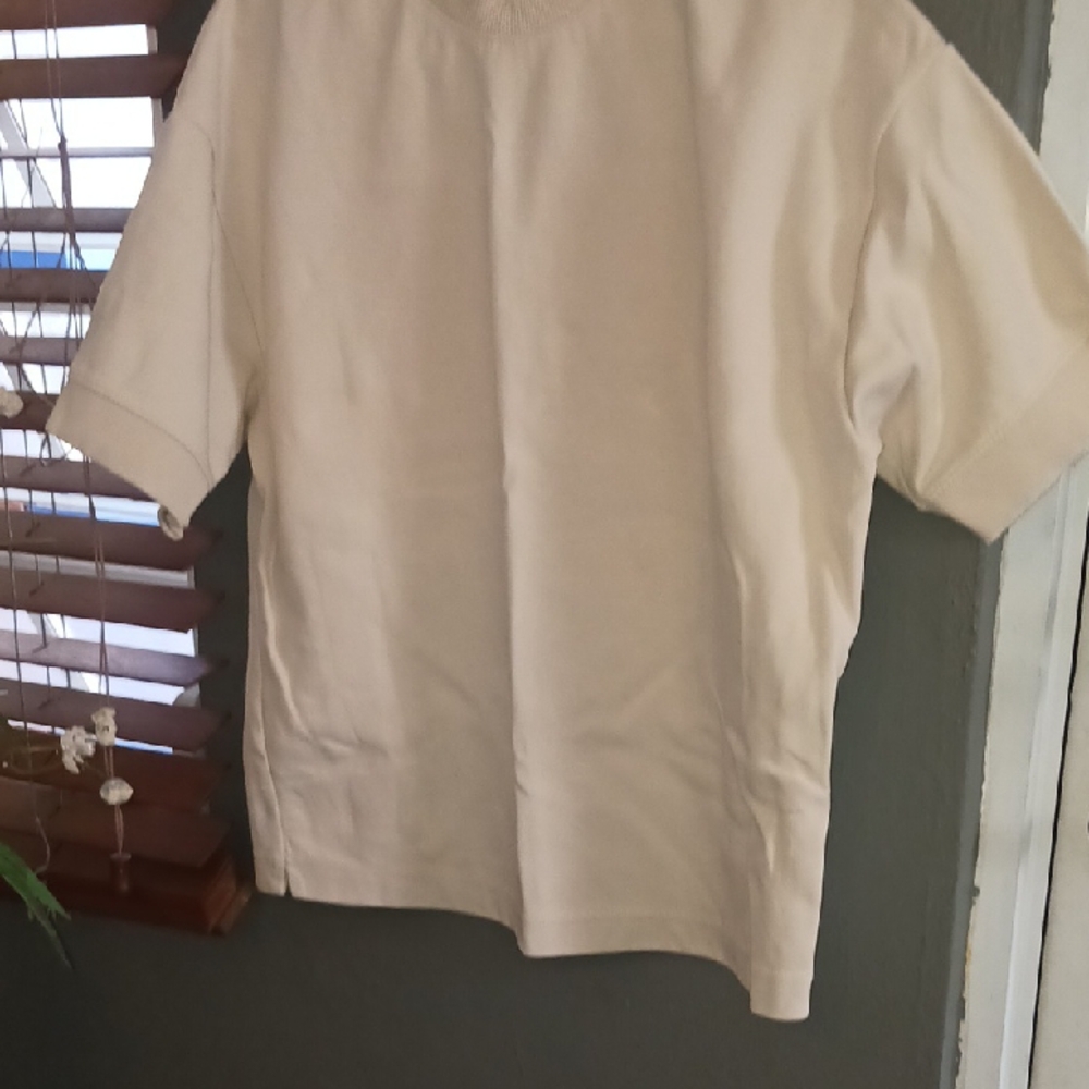 Zara Beige Short Sleeve Tee